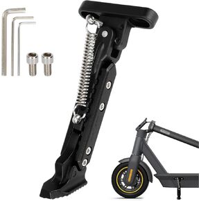 Scooter Kickstand Parking Stand Feet Support Replacement Part Compatible for Ninebot Max G30/Max G30LP Electric Scooter Black
