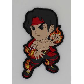 Mortal Kombat #4 Burning FistPVC Patch