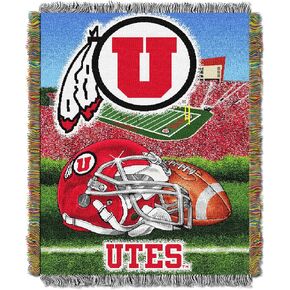 The Northwest Company Officially Licensed NCAA Home Field Advantage Woven Tapestry Throw Blanket, 48" x 60" in Saudi Arabia