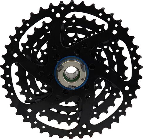 Box Four 8 Speed Cassette Black 11-42T, 12-42T Fits Standard HG Hubs 9/10/11 Speed Cassette Mountain Bike, Lightweight Bicycle MTB Cassettes, Compatible Bike Cassettes in Saudi Arabia