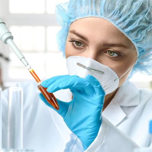 أنابيب طرد مركزي مخروطية 5 مل مع أغطية كبس، أنابيب طرد مركزي من مادة البولي بروبيلين مع نقطة متدرجة ومكتوبة، غير مولدة للحرارة، خالية من DNase/RNase، 100 قطعة in Kuwait