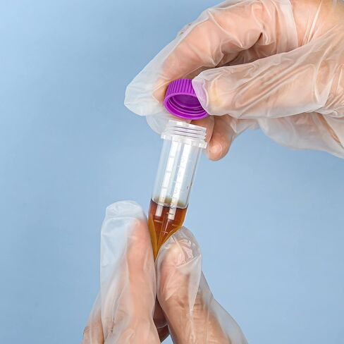 أنابيب طرد مركزي مخروطية 5 مل مع أغطية كبس، أنابيب طرد مركزي من مادة البولي بروبيلين مع نقطة متدرجة ومكتوبة، غير مولدة للحرارة، خالية من DNase/RNase، 100 قطعة in Kuwait