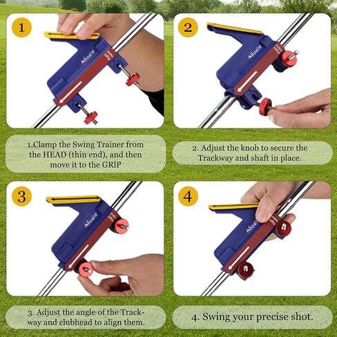 Golf Swing Trainer Aid Kit，Golf Training Equipment - Swing Corrective Armband & Trainer Set in Saudi Arabia