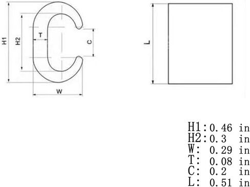 مجموعة موصلات طرفية تجعيد نحاسية سميكة على شكل حرف U، 10 قطع، أكمام تجعيد نحاسية، سلك نحاسي غير معزول ومحطات توصيل الأسلاك، مناسبة لمقياس 9,10,11 Awg in Kuwait