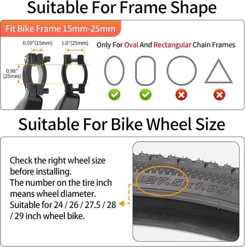 JSHOUBIKE Adjustable Rear Kickstand Aluminium Alloy Side Kick stand Fits For 24/26/27.5/29Inch Mountain bike, 700C Road bicycle, MTB,E-Bikes，Snow/Folding Bike, Electric bike, ebike in Saudi Arabia