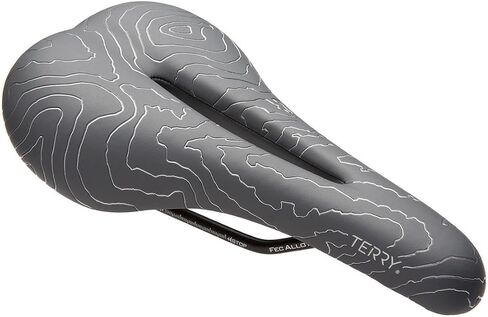 Terry Topo Mountain Bike Saddle - Bicycle Seat for Women - Flexible & Comfortable - Fibra-Tek Cover in Saudi Arabia
