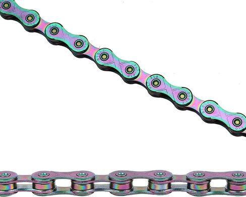 سلسلة دراجة FSC 10 سرعات 116 وصلات، فضي، ذهبي (1/2x11/128 بوصة) متوافق مع 9 سرعات (ذهبي) in Kuwait