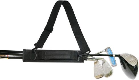 Mini Golf Club Bag with Shoulder Strap, Portable Lightweight Driving Range Carrier Course Training Sunday Foldable Carry Durable Case Hold 3-5 Poles for Men Women Kids in Saudi Arabia