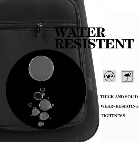 حقيبة جيتار كهربائي بدون رأس مقاس 36 بوصة من إيرت، حقيبة جيتار كهربائي ناعمة من النايلون المقاوم للماء مع حزام كتف مزدوج قابل للتعديل، أسود in Kuwait