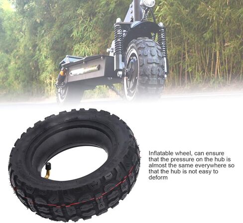 10in Scooter Tire, 10x3.0 Inner and Outer Tire Antiskid Wheel Thickened Electric Scooter Tyre Electric Scooter Tire Electric car scooter in Saudi Arabia