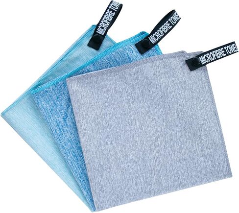 Microfiber Towels Quick Dry Gym Fast Drying Towels for Beach Camping Yoga Travel Sports Towels 3 Pack in Saudi Arabia