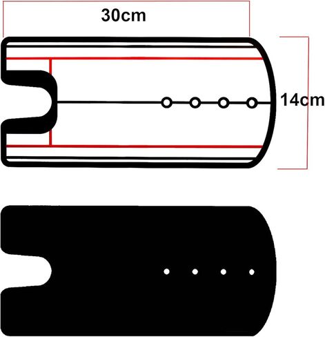 Golf Putting Mirror, Golf Alignment Mirror Training Aid Trainer, Portable Swing Trainer 12'' x 5.5'' - Practice Your Putting Alignment Tool in Kuwait