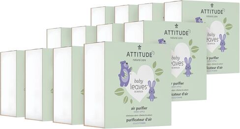 ATTITUDE Baby Air Purifier, Activated Carbon, Captures Stubborn Odors, Plant and Mineral-Based, Vegan, Good Night, 8 Ounce in Saudi Arabia