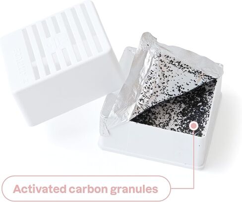 ATTITUDE Baby Air Purifier, Activated Carbon, Captures Stubborn Odors, Plant and Mineral-Based, Vegan, Good Night, 8 Ounce in Saudi Arabia