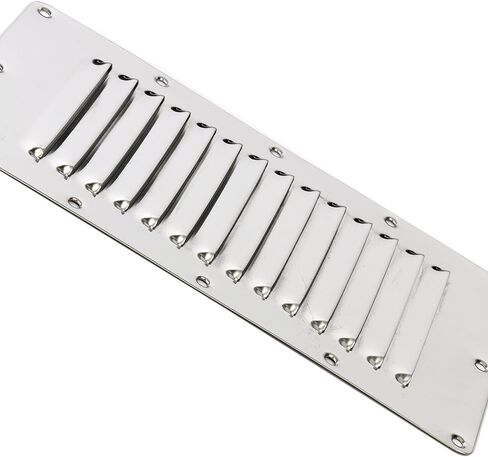 فتحة تهوية مختومة من الفولاذ المقاوم للصدأ مصنوعة من Amarine - مستطيلة - 07720S - 5 "X 9" in Saudi Arabia