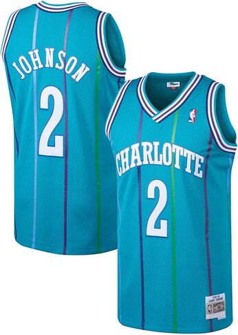 Larry Johnson Charlotte Hornets #2 Teal Infants Soul Hardwood Classic Swingman Jersey in Saudi Arabia