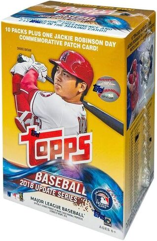 صندوق قيمة سلسلة تحديث البيسبول Topps 2018 in Saudi Arabia
