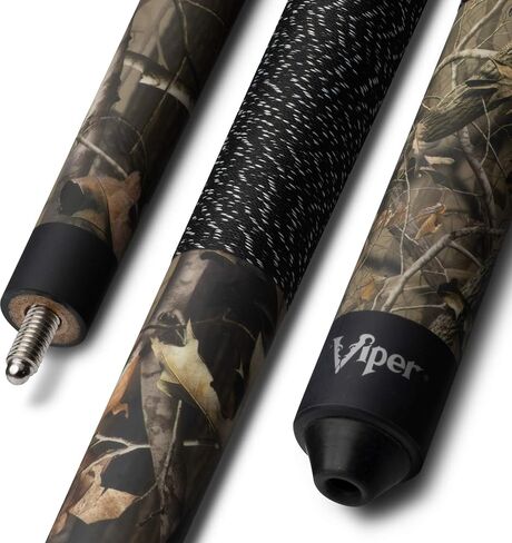 Viper من GLD Products Signature 57 بوصة قطعتان من البلياردو/حمام السباحة، Realtree Hardwoods HD Camo، من 18 إلى 21 أونصة (الوزن سيختلف) (50-9000-19) in Saudi Arabia