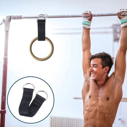 BESPORTBLE حزام التمرين، حزام الصالة الرياضية، حزام الصالة الرياضية، حزام الأمان المتأرجح، أشرطة تعليق قصيرة، حبال، طبقة مزدوجة، معدات شماعات الأرجوحة، حزام مضفر، معدات التمرين، معدات التمرين، معدات التمرين in Saudi Arabia