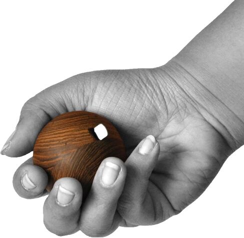 Ball Round Measuring Tape - Architecturally Designed Wooden Desk Accessory and Paperweight in Saudi Arabia