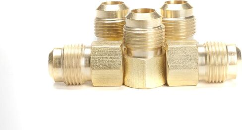 LTWFITTING Brass Flare 5/8" OD x 3/8" Female NPT Female Connector Tube Fitting(Pack of 5) in Saudi Arabia