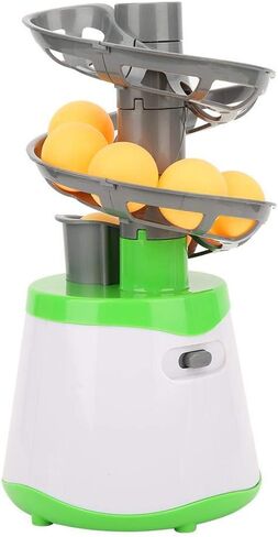 Table Tennis Trainer Robot, Portable ABS Table Tennis Trainer Ping Pong Ball Automatic Launcher Training Machine Children Entertainment Toy in Saudi Arabia