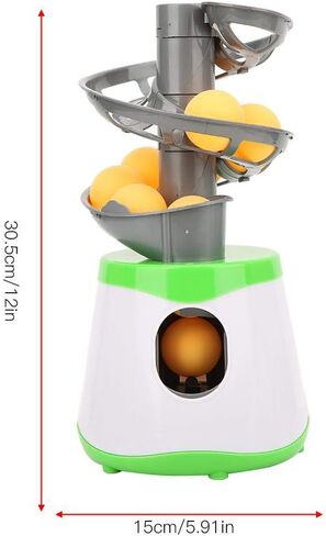 Table Tennis Trainer Robot, Portable ABS Table Tennis Trainer Ping Pong Ball Automatic Launcher Training Machine Children Entertainment Toy in Saudi Arabia