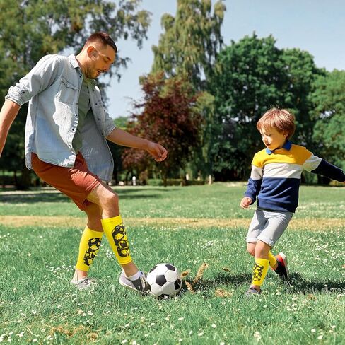 Soccer Shin Guards Kids Youth, Shin Guard Sleeves for Boys Girls Adults Men Women, Protective Soccer Equipment for 2-18 Years Old Boys Girls, High Impact Resistant Breathable Comfortable in Saudi Arabia