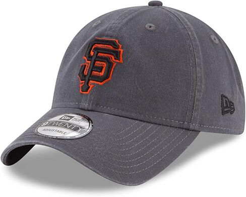 New Era San Francisco Giants Primary Logo Core Classic 9TWENTY Adjustable Hat Graphite in Saudi Arabia