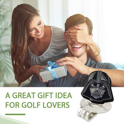 Golf Ball Marker with Magnetic Golf Hat Clip, Golf Accessories, Funny Golf Gifts Golf Decorationgs for Golf Lovers in Saudi Arabia