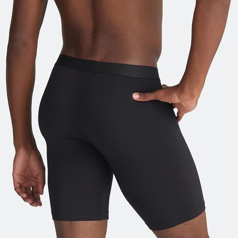 MeUndies – Men’s Long Boxer Briefs with Fly – 9" Inseam with Breathable and Comfortable Tencel Micro Modal Fabric in Kuwait