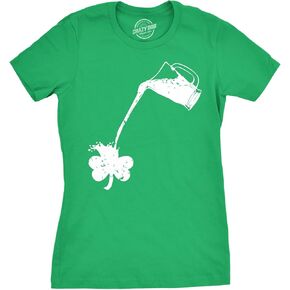 Womens Saint Patricks Day T Shirts Funny Shenanigans Clover Graphic Tees for Women