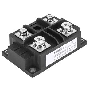 Akozon Bridge Rectifier 1Pc MDQ300A 1600V 110 * 67 * 40mm Single-Phase Diode Bridge Rectifier