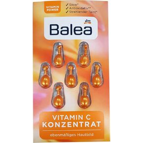 Balea 3 x Vitamin C Concentrate, 3 x 7 Capsules (21 Applications) - German Product