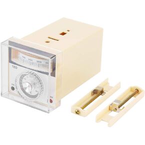 0-400℃ 220V AC K Type Temperature Controller TED-2001 Pointer Thermostat