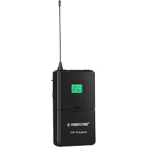 Phenyx Pro Wireless Bodypack Transmitter, 561.6MHz UHF BodyPack Transmitter for PTU-5000/PTU-4000 Series, 260ft Coverage