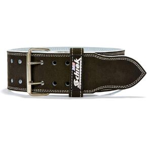 حزام قوة المنافسة مع جلد سويدي باللون الأسود الحجم: XXL in Kuwait