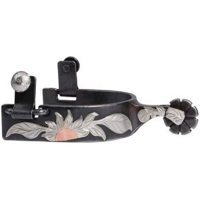 Professional's Choice Horse Equine 1" Band Sunflower Spurs PCSP-160