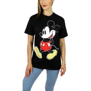 Disney Womens Mickey Mouse Relaxed Fit Tee