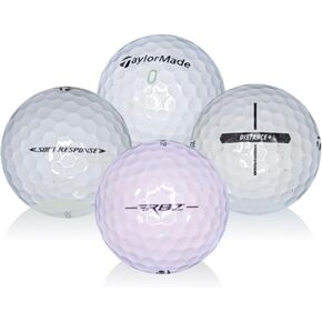 Afford-A-Ball Golf. (50 Pack) Recycled for Taylormade white Golf Ball Mix. Golf Supplies for Men & Women. Best budget golf balls.