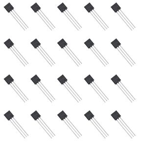20pcs CJ78L05 78L05 78L Three-Terminal Low Pressure Differential Linear Positive Voltage Regulator，TO-92.