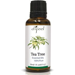 Difeel Essential Oils 100% Pure Tea Tree Oil 1 ounce (3-Pack)