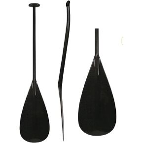 OC Paddle - Carbon Fiber One Piece Bend Shaft, Lightweight Outrigger Canoe Paddle for Hawaii, Solid Construction with T-Bar Grip - Strong and Sturdy