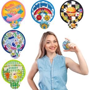 5 عبوات من مروحة اليد القابلة للطي، مروحة قابلة للطي، مروحة قابلة للطي على شكل رسوم متحركة، مراوح يدوية للنساء قابلة للطي، مناسبة للزينة لحفلات الصيف in Kuwait