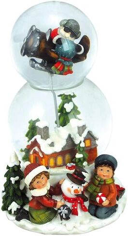 Musicbox Kingdom-56043 Doubel Snow Globe “Airplane" with The Melody “Joy to The World" in Kuwait