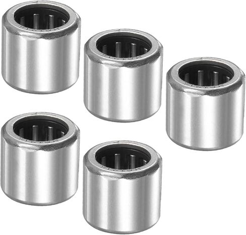 5pcs HF1216 Needle Roller Bearings - [12mm x 18mm x 16mm] One Way Clutch Bearing for Transmission Use, Chrome Steel Rollers in Saudi Arabia