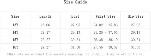 Floerns Girls One Piece Boho Contrast Trim Cut Out Waist Scoop Neck Swimsuit in Saudi Arabia