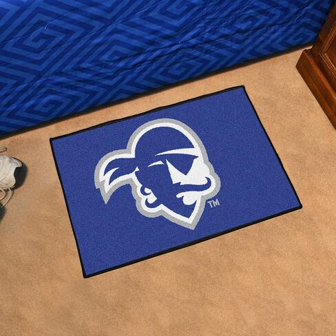 FANMATS 4373 NCAA - سجادة Seton Hall Pirates للمبتدئين - 19 بوصة. × 30 بوصة. | سجادة ديكور المنزل لمحبي الرياضة وبساط خلفي in Saudi Arabia