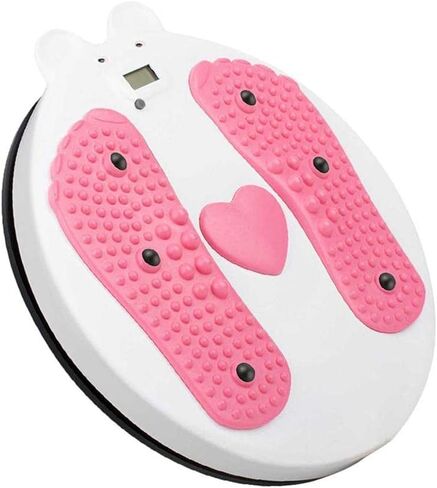 Board, Twisting Waist Disc, Waist Shaping Machine, Body Shaping Twisting Waist Machine Rotating Board Sports Equipment with Intelligent Calculation in Saudi Arabia