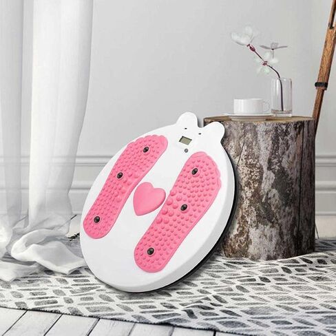 Board, Twisting Waist Disc, Waist Shaping Machine, Body Shaping Twisting Waist Machine Rotating Board Sports Equipment with Intelligent Calculation in Saudi Arabia